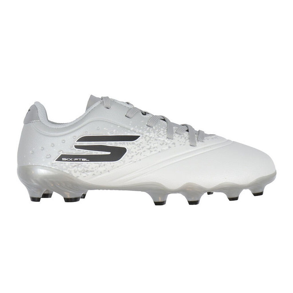 Skechers Fodboldstøvler - Razor 1.5 JR TD FG - Hvid/Sølv