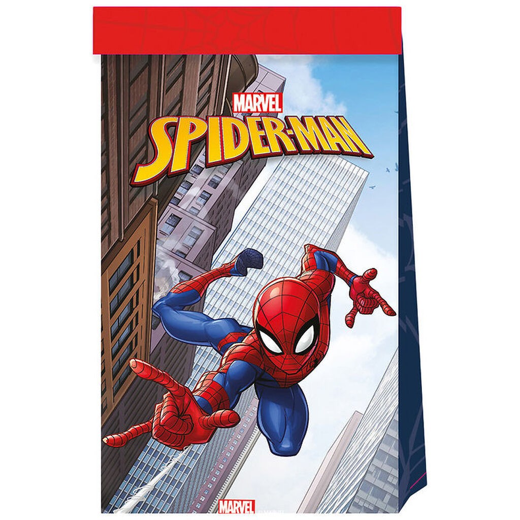 Decorata Party Slikposer - 4-pak - Spider-Man Crime Fighter
