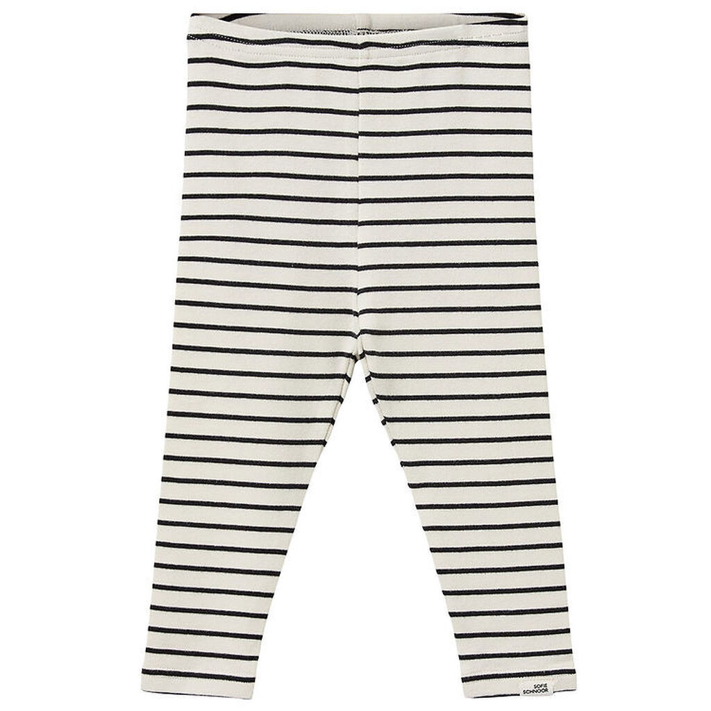 Sofie Schnoor Leggings - Samsb - Black Striped