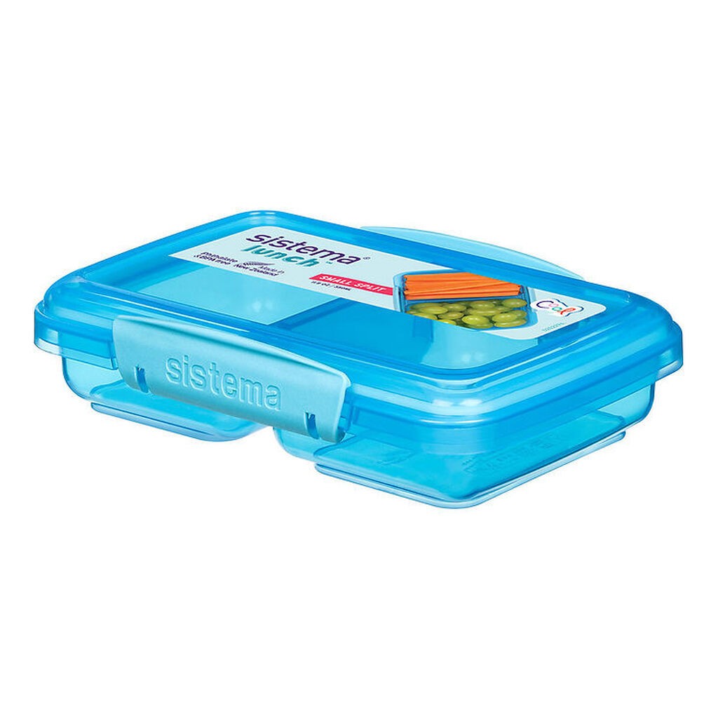 Sistema Madkasse - Small Split - 350 ml - Blå