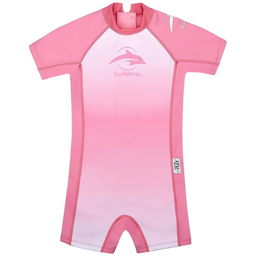 Konfidence Badeheldragt - UV50+ - E-Flex - Breton Pink