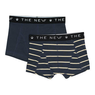 The New Boxershorts - 2-pak - Mood indigo m. Striber