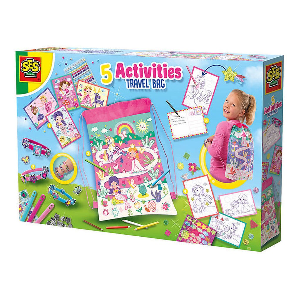 SES Creative - Rejseaktiviteter i Rygsæk - 5 Aktiviteter