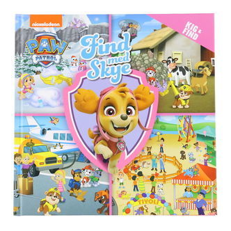Alvilda Bog - Kig Og Find - Paw Patrol - Find Med Skye - DA