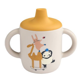 Liewood Kop m. Tud - Silikone - Neil - 150 ml - Around The World