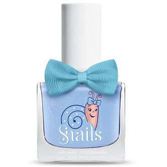 Snails Neglelak - Bedtime Stories - Babyblå m. Glimmer
