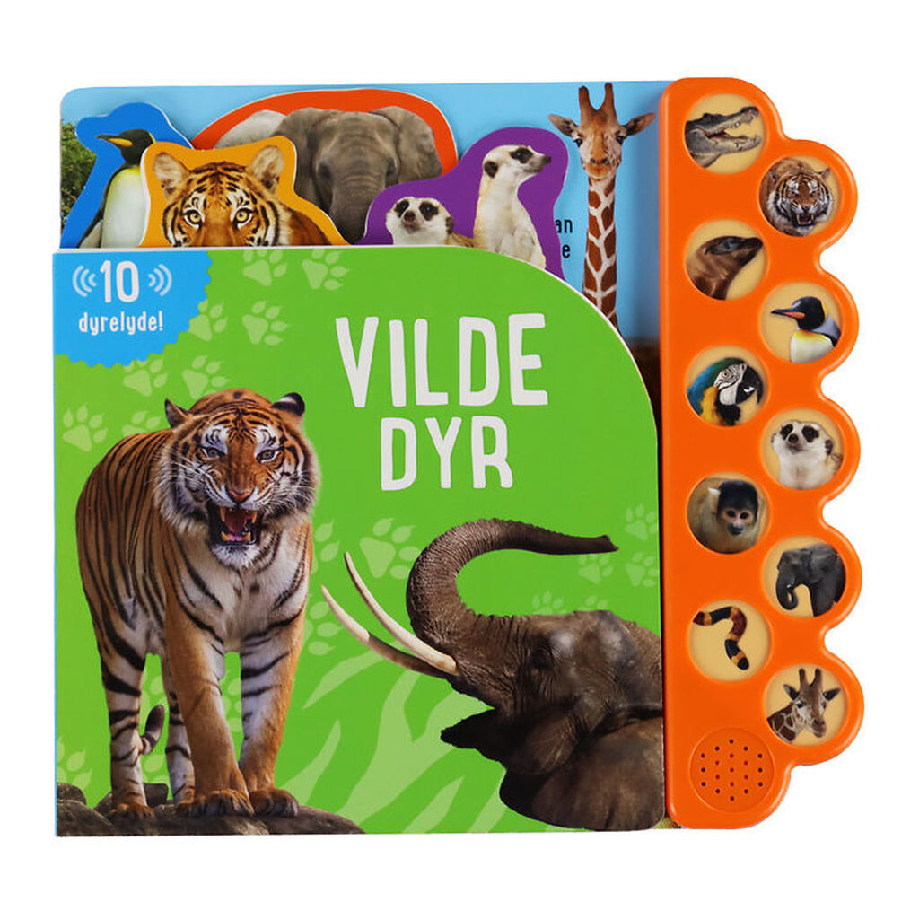 Forlaget Tukan Bog m. Lyd - Vilde Dyr - DA