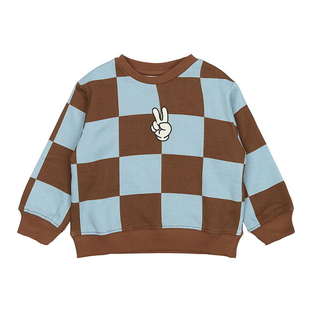 The New Siblings Sweatshirt - TnstPaulie - Toffee Check