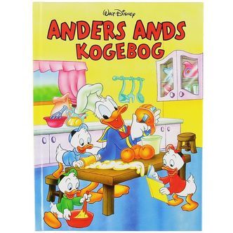 Karrusel Forlag Bog - Disney - Anders Ands Kogebog - Dansk