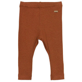 Minymo Leggings - Rib - Chutney