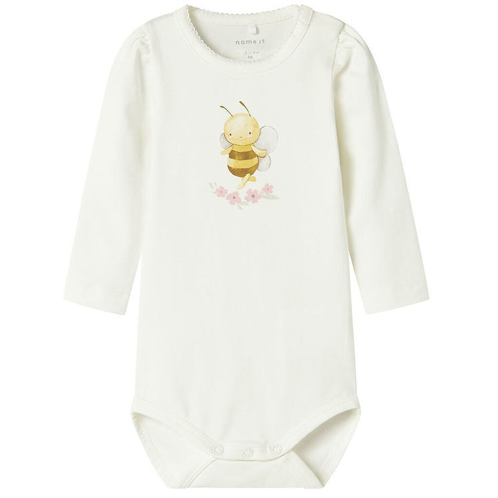 Name It Body l/æ - NbfJolanta - Cloud Dancer