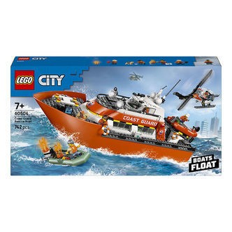 LEGOÂ® City - Kystvagtens Redningsbåd Og Helikopter 60504 - 742 D