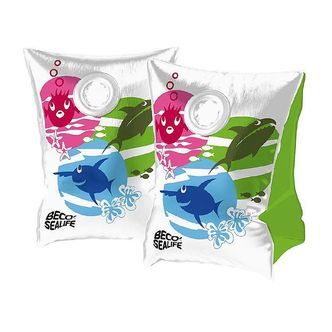 BECO Svømmevinger - 0-15 kg - Hvid/Multifarvet