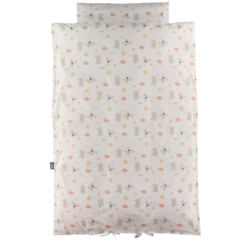 Nørgaard Madsens Sengetøj - Baby - Hvid m. Koalabjørn