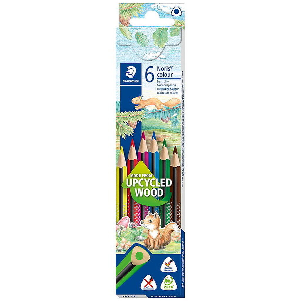 Staedtler Farveblyanter - Noris Color - 6 stk