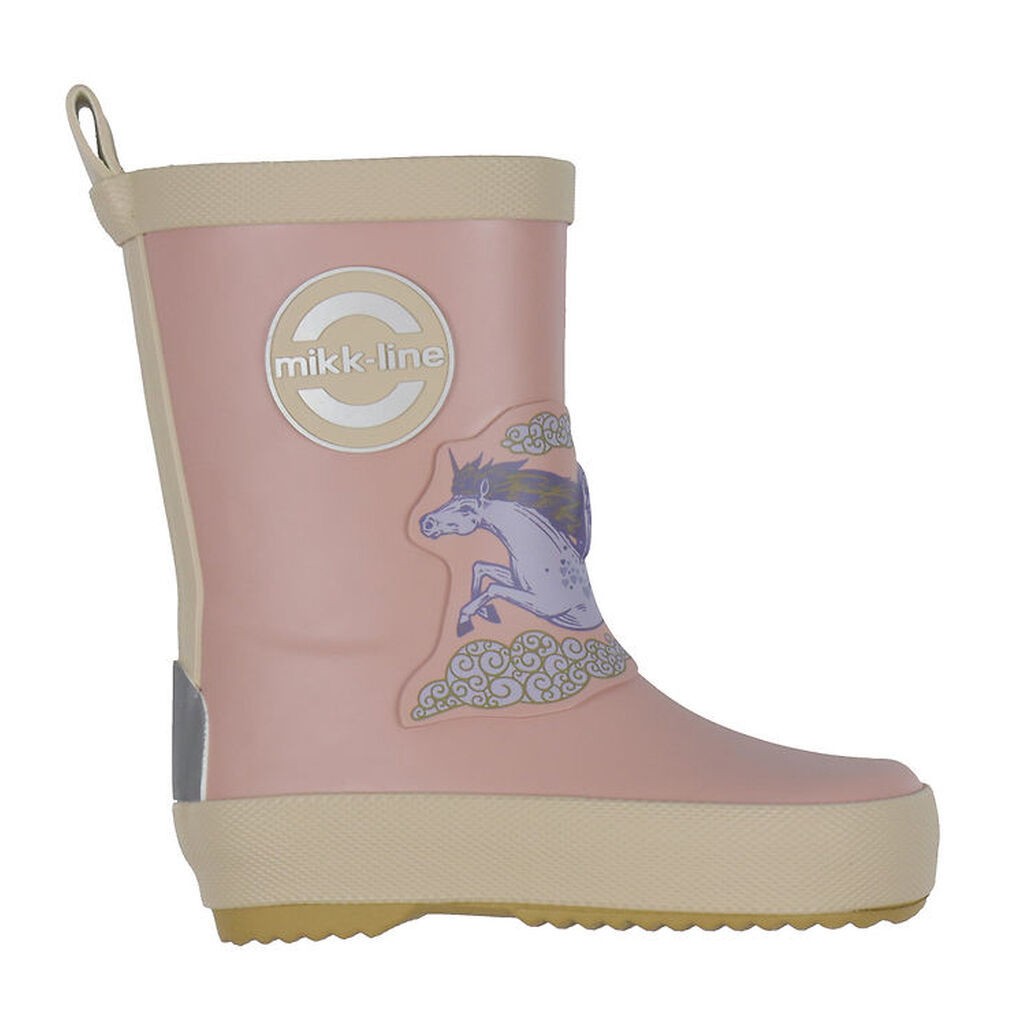 Mikk-Line Gummistøvler - 3D Patch Wellies - Woodrose