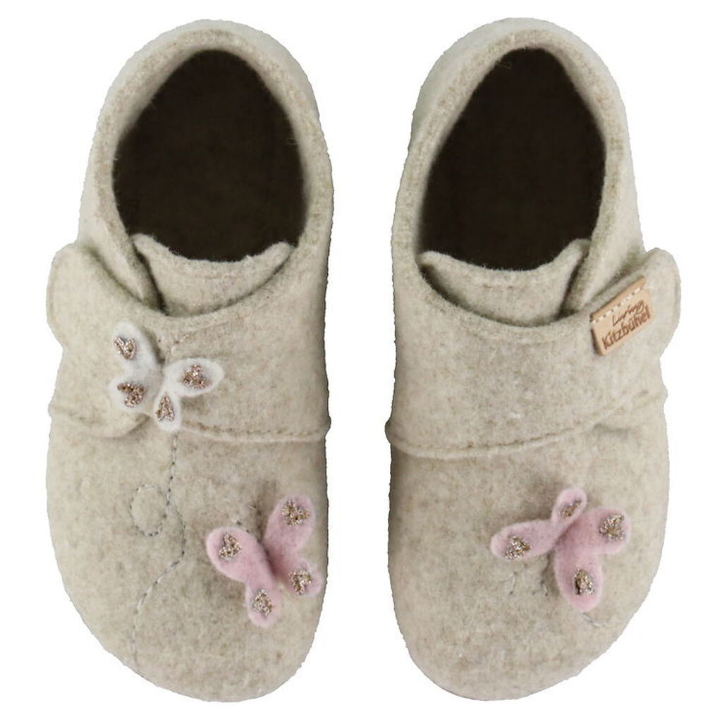 Living Kitzbühel Hjemmesko - Uld - Sissi Schmetterling - Oat Mil