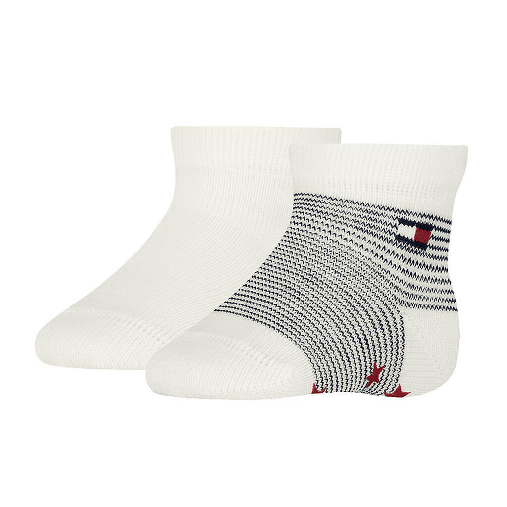 Tommy Hilfiger Strømper m. Antiskrid - 2-pak - Tommy Original