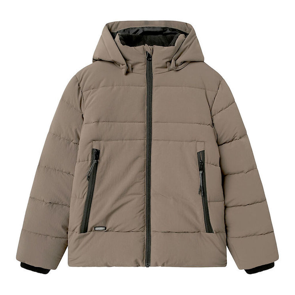 Name It Dynejakke - NkmMelvin - Morel