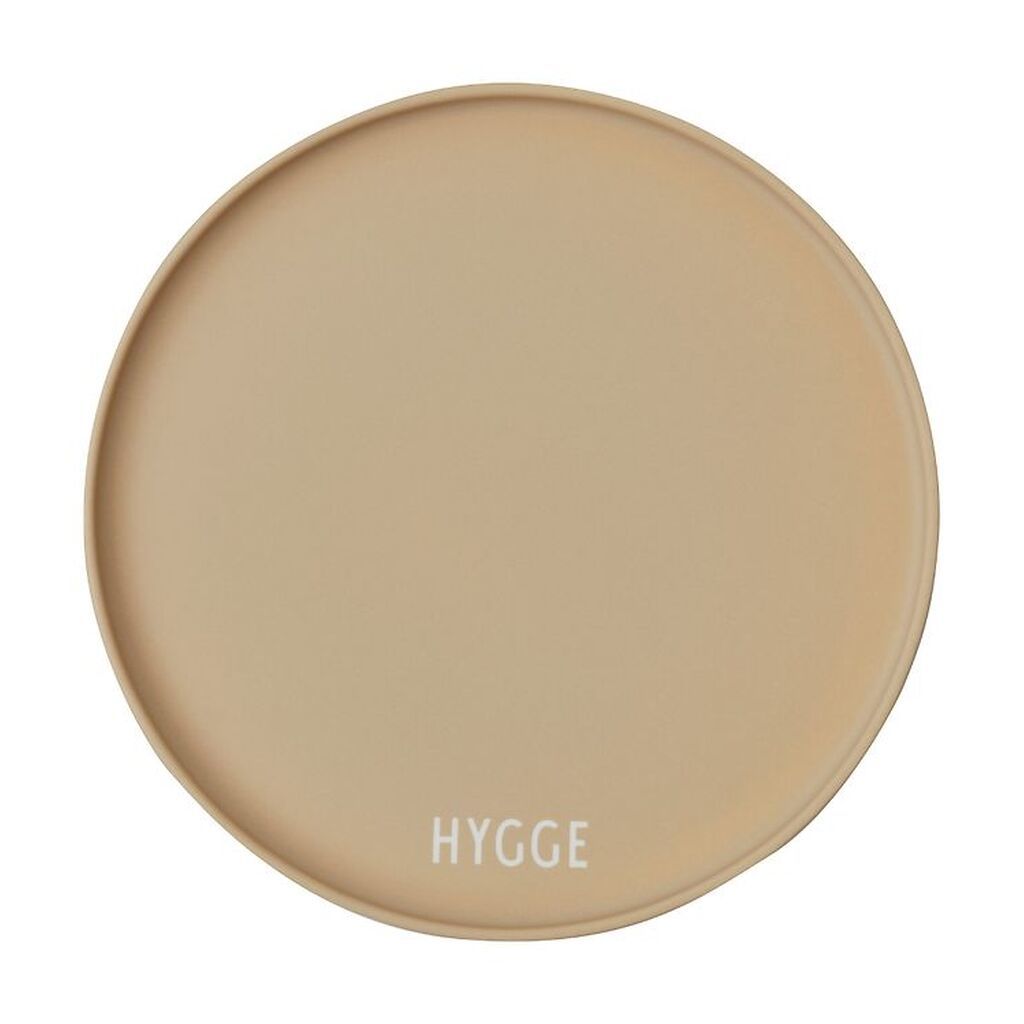 Design Letters Tallerken - Hygge - Favourite - Beige