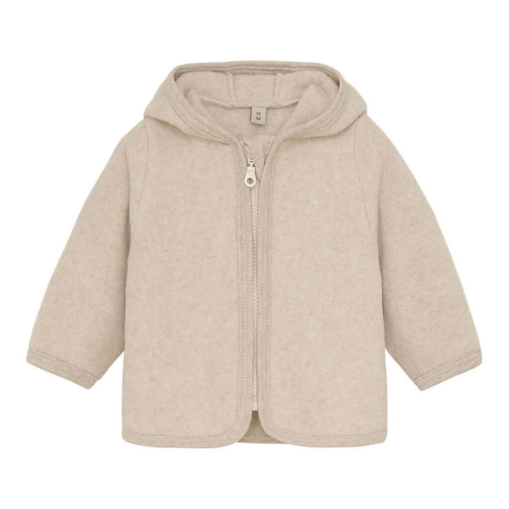 Huttelihut Fleecejakke - Camel Melange