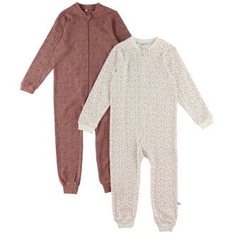 Pippi Baby Heldragter - Natdragter - 2 pak - Burlwood