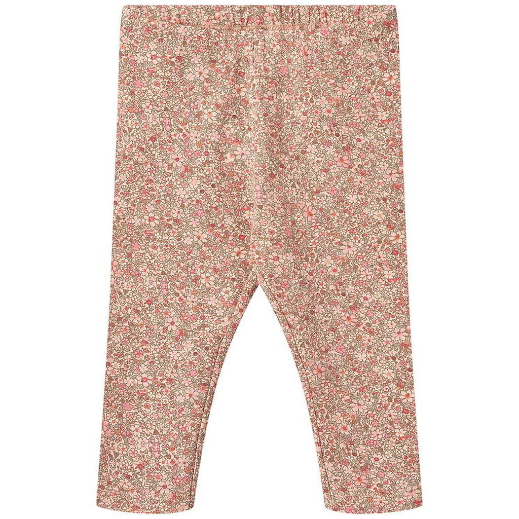 Wheat Leggings - Jules - Rose Dust Flower Meadow