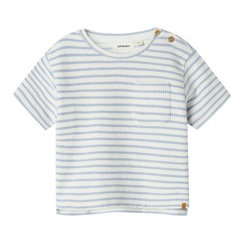 Lil Atelier T-shirt - NmmTadeo - Zen Blue