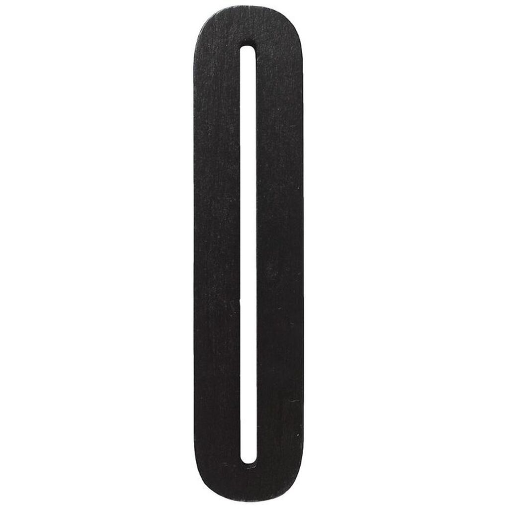 Design Letters Træbogstaver - O - Sort