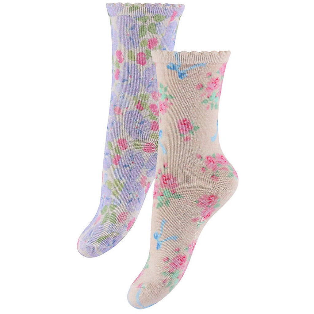 Konges Sløjd Strømper - 2-pak - Blue Mix