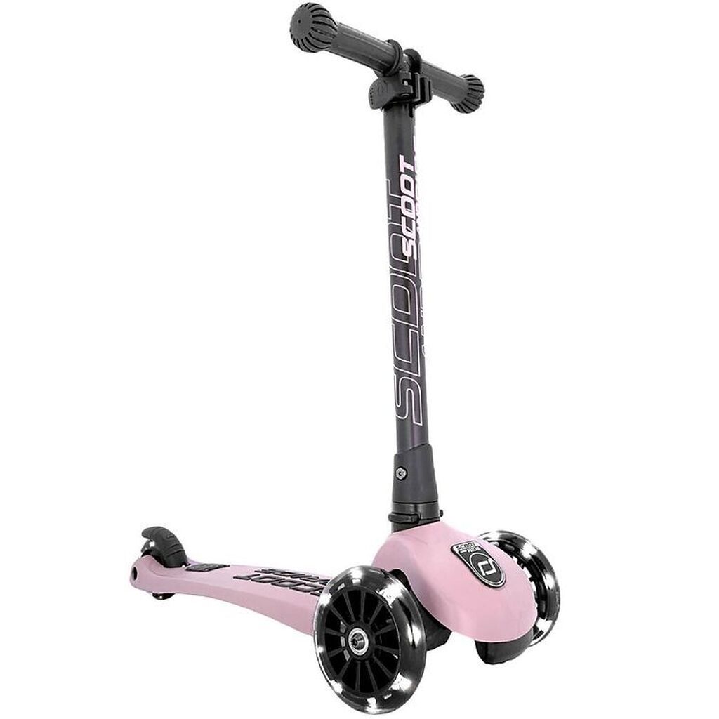 Scoot and Ride Highway Kick 3 - LED - Rose