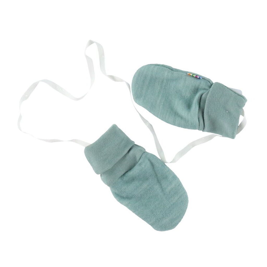 Joha Luffer - Uld/Bambus - Grøn