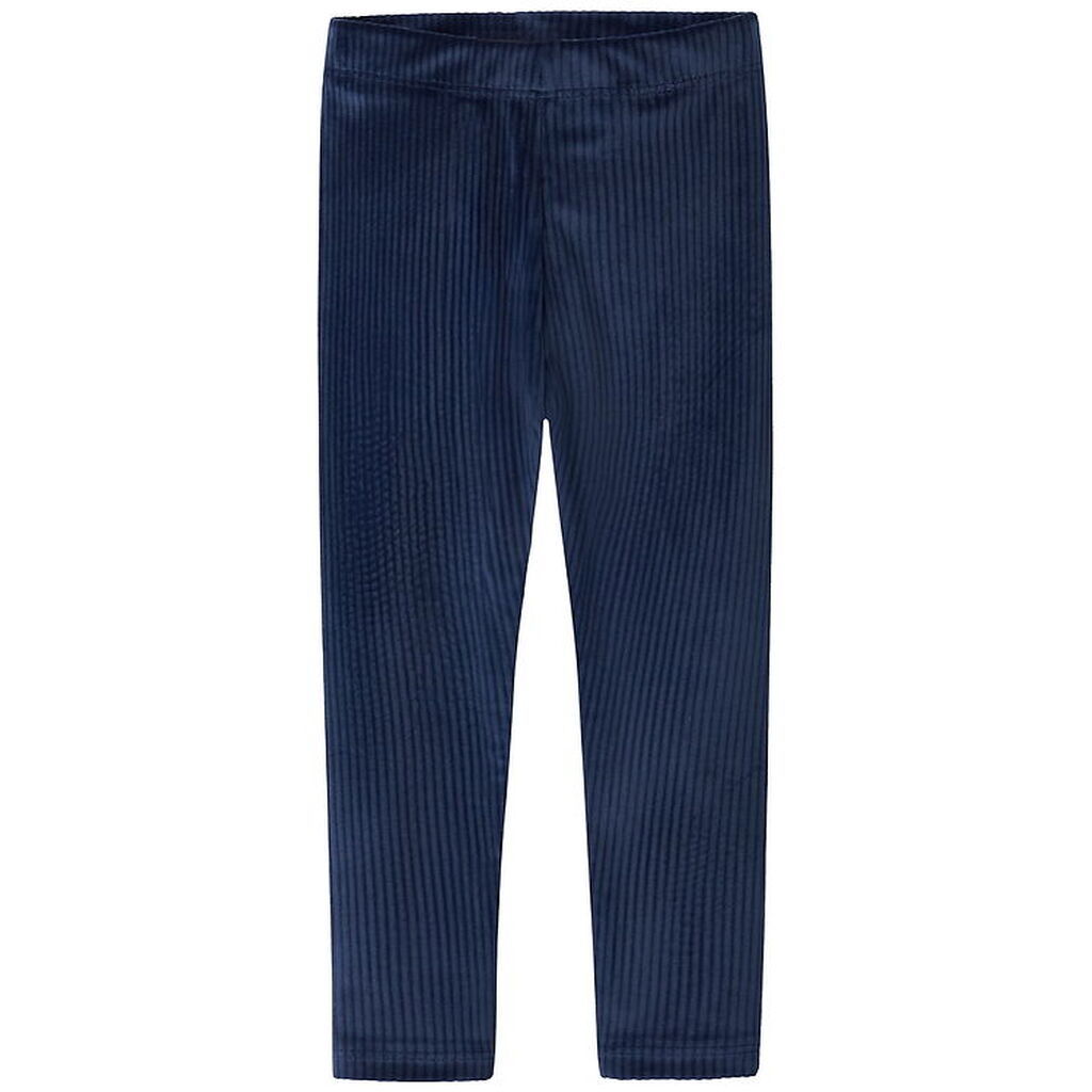 Name It Leggings - Velour - NmfVeloa - Navy Blazer