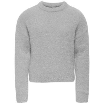 Kids Only Bluse - Strik - KogPiumo - Silver Glitter