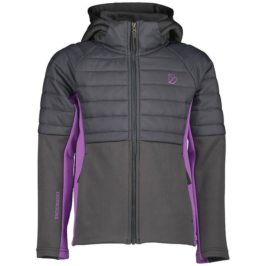 Didriksons Softshelljakke m. Termo - Nejlika - Coal Black