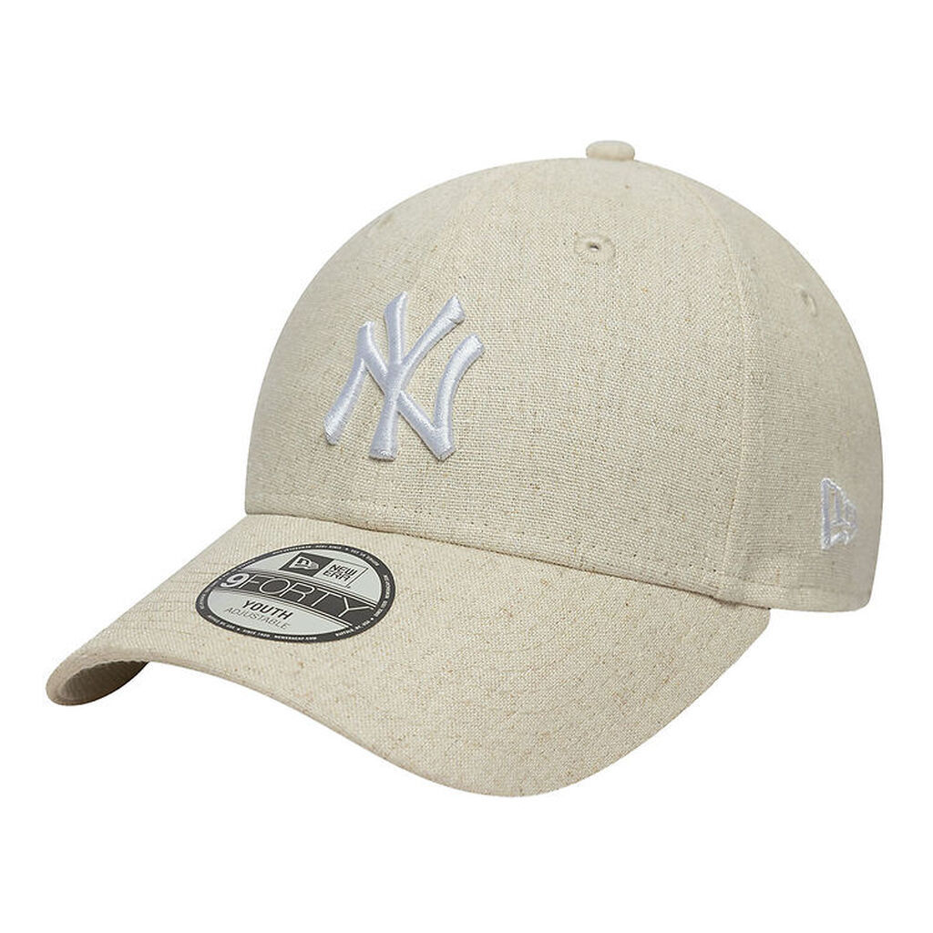 New Era Kasket - 9Forty - Viskose/Hør - Light Beige