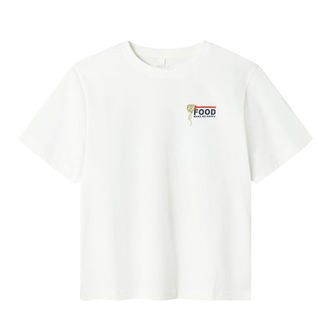 Name It T-shirt - NkmFonnot - Bright White/SPAGHETTI
