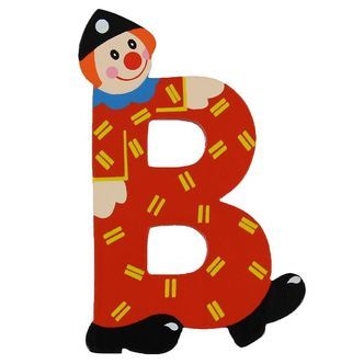 Petit Jour Paris Klovne Bogstav - B - Rød