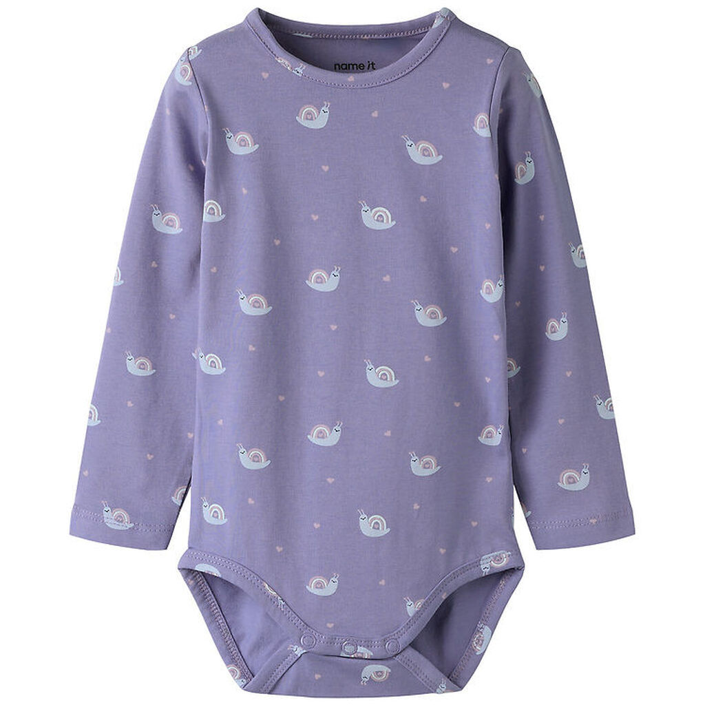 Name It Body l/æ - NbfVandora - Lavender Violet/Snail