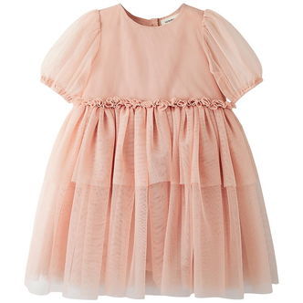 Lil' Atelier Kjole - Tyl - NmfLiberty - Misty Rose