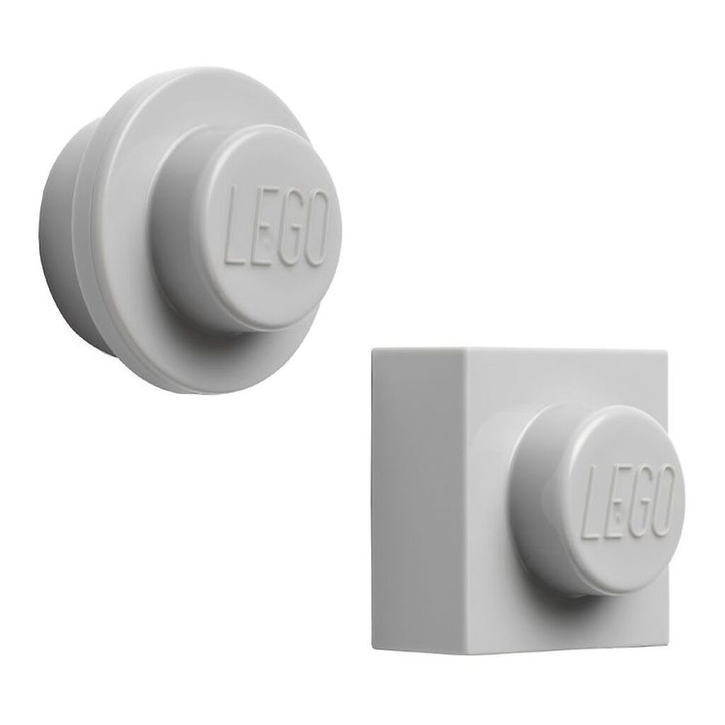 LEGOÂ® Storage Magneter - 2 stk - Grå
