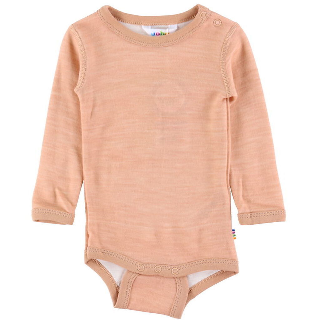 Joha Body l/æ - Uld/Bambus - Fersken