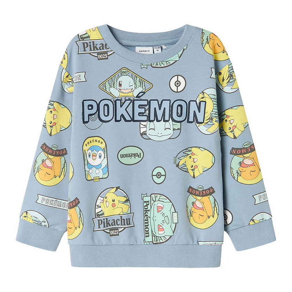 Name It Sweatshirt - NmmJazy - Pokémon - Dusty Blue