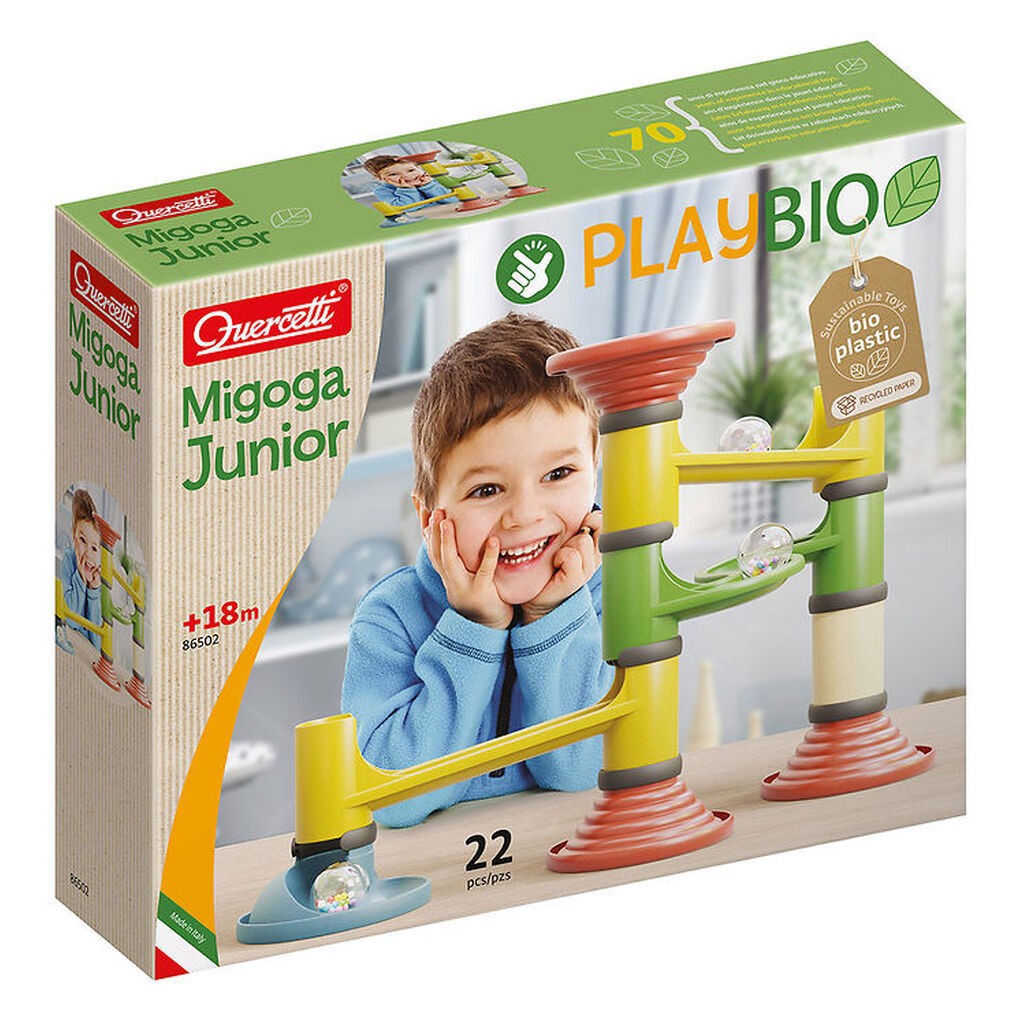Quercetti Kuglebane - Migoga Junior PlayBio - 22 Dele - 86502