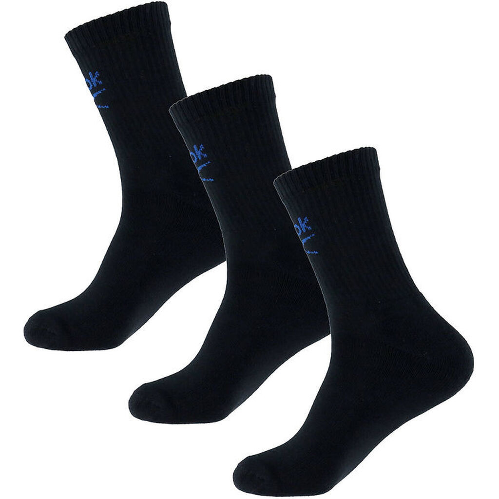 Reebok Strømper - 3-pak - Sort