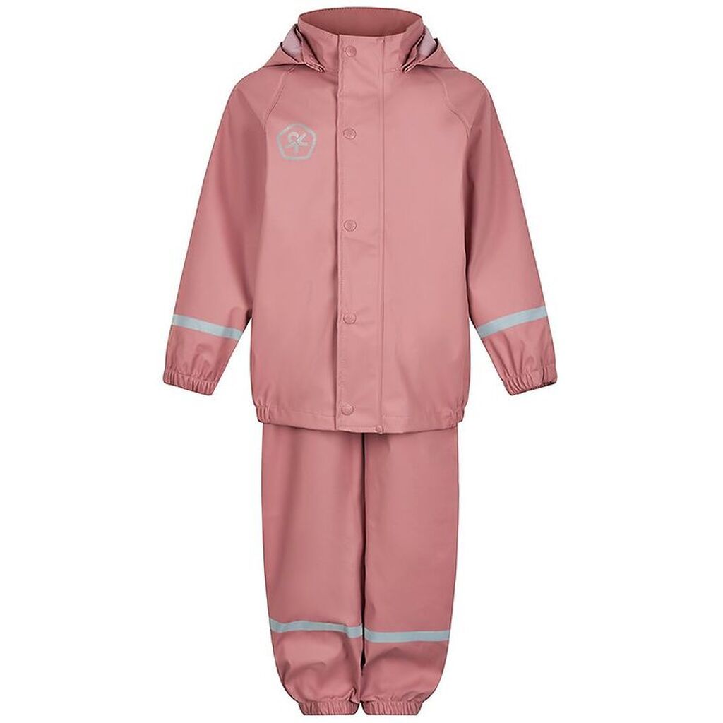 Color Kids Regntøj m. Seler - PU - Ash Rose