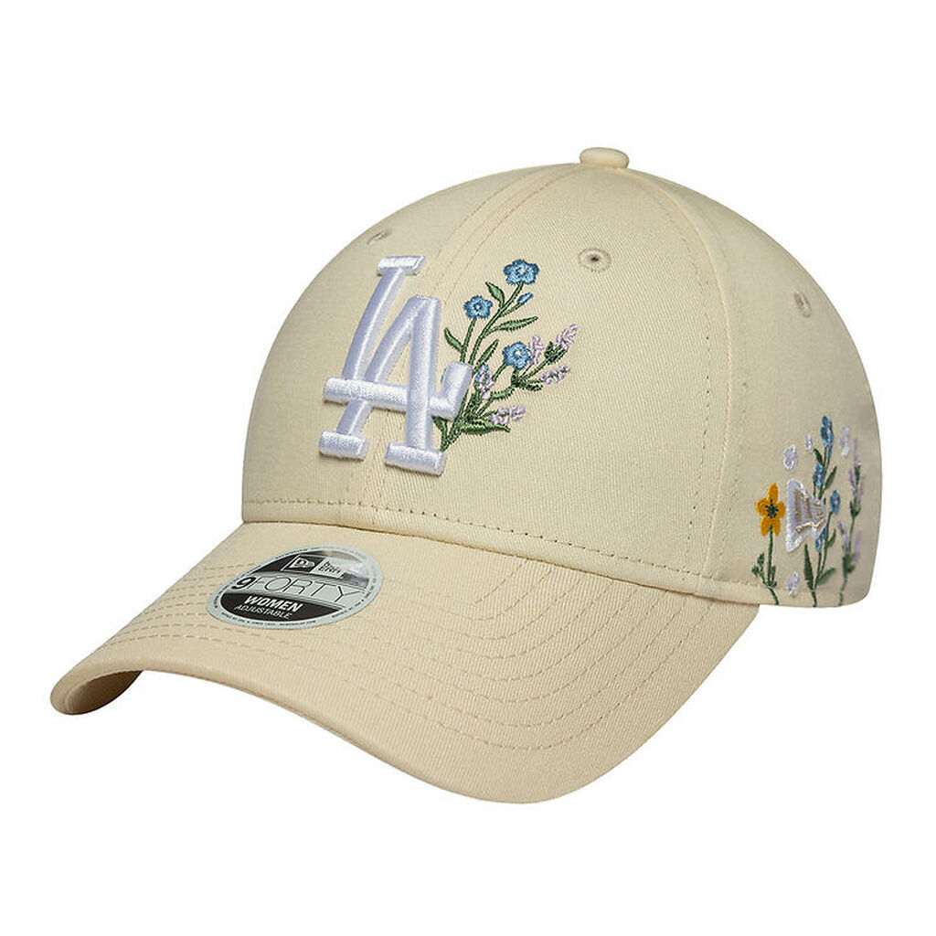 New Era Kasket - 9Forty - Floral - Light Beige