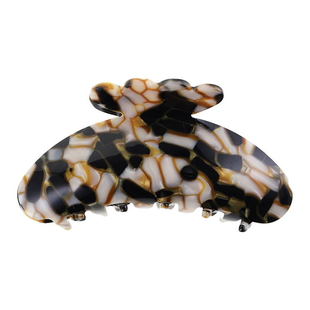 By Stær Hårklemme - Asta - 10x5 cm - Salt/Peber