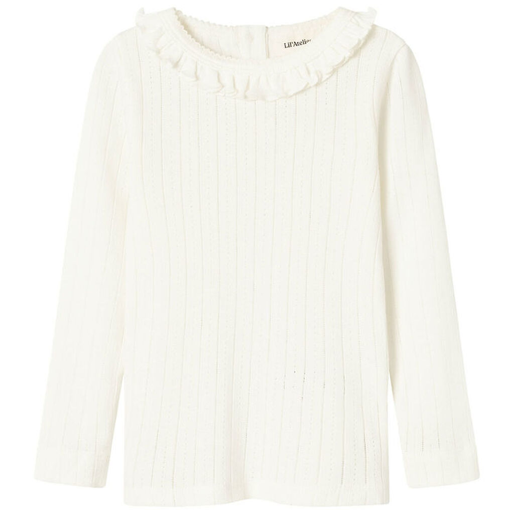 Lil' Atelier Bluse - NmfRachel - Noos - Coconut Milk