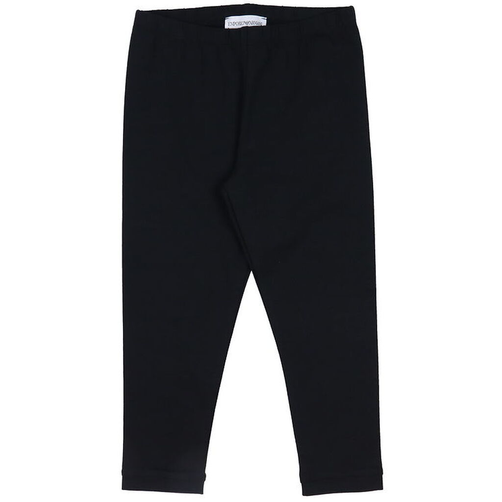 Emporio Armani Leggings - Navy m. Hvid